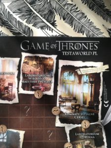 Recenzja gry detektywistycznej Cluedo wersja Gra o Tron