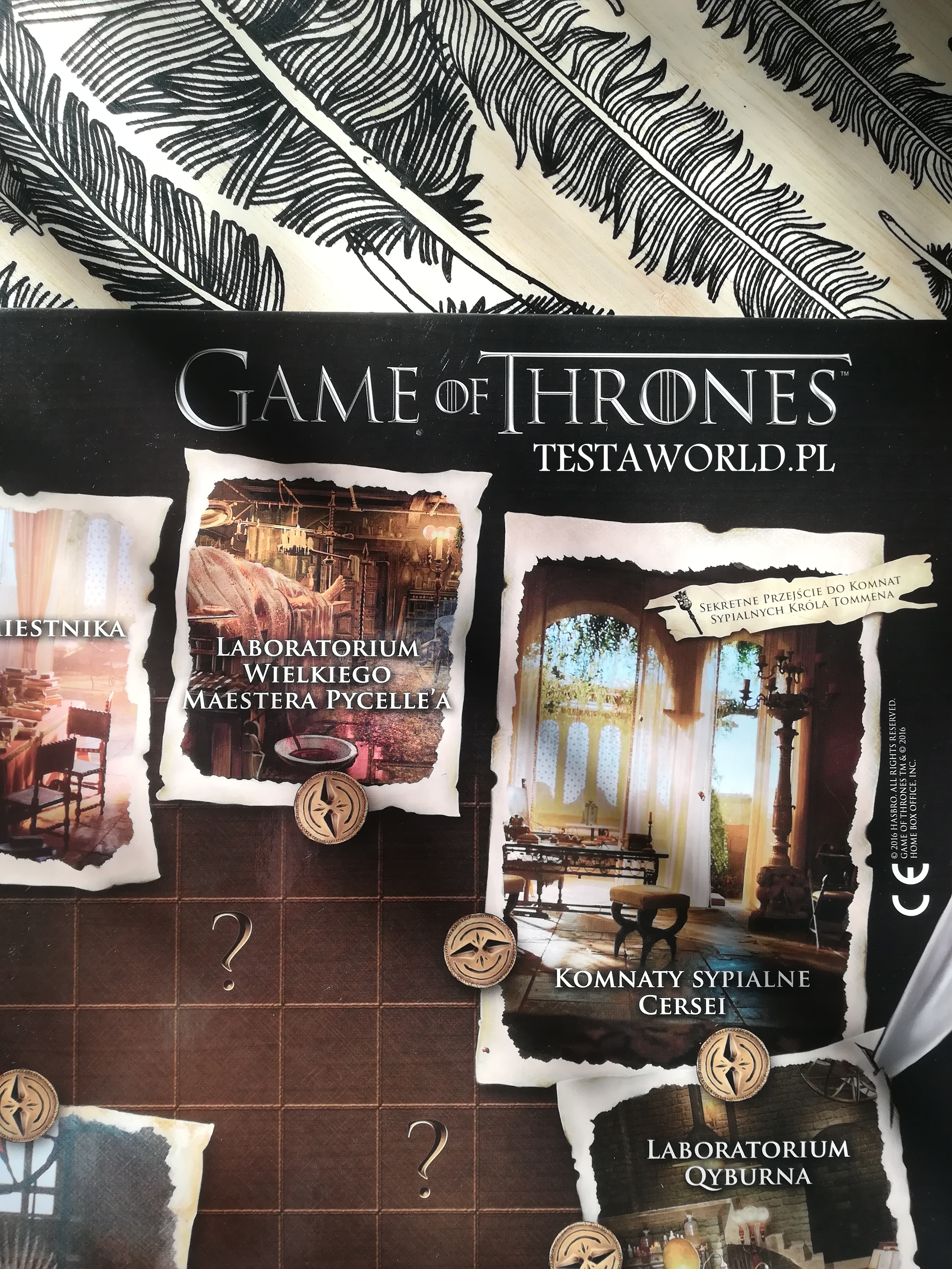 Recenzja gry detektywistycznej Cluedo wersja Gra o Tron