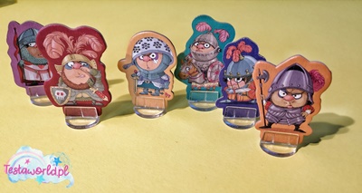 Pionki rycerze gra od Alexander