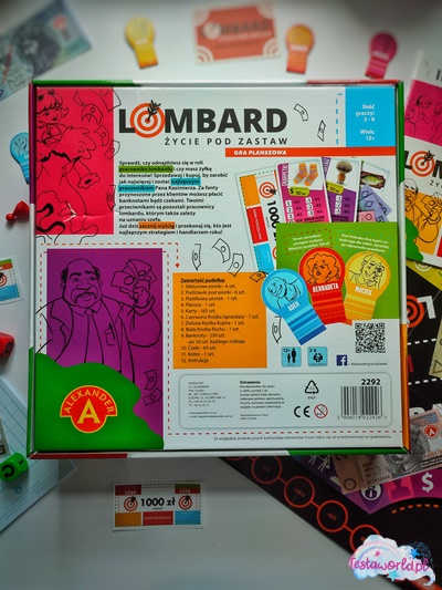 Lombard Życie pod zastaw ogólne informacje